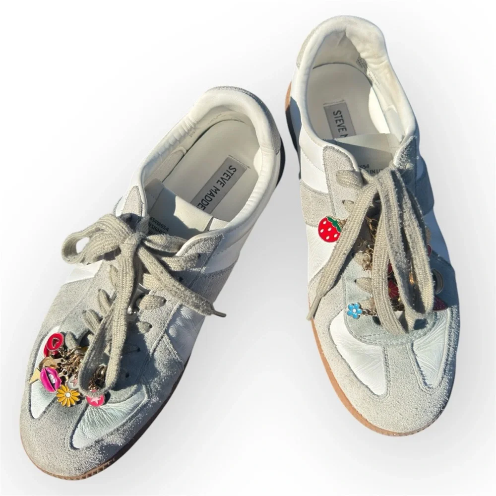 Steve Madden Dixon Sneakers – White Multi /Size 9
